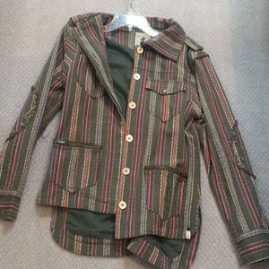 One Teaspoon Military Jacket w/embroidery